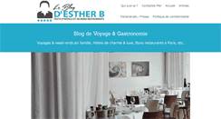 Desktop Screenshot of leblogdestherb.com